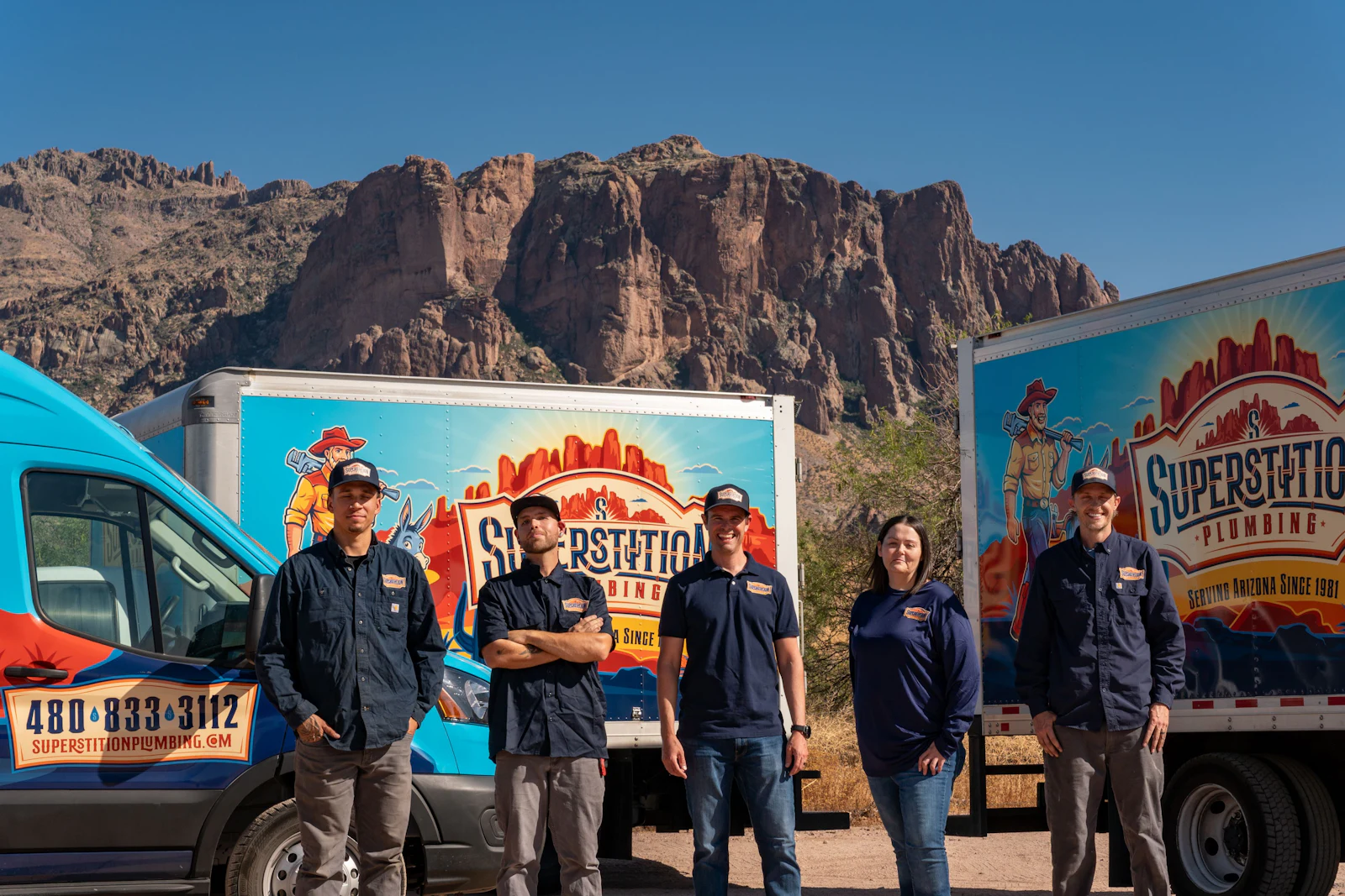 Superstition Plumbing team in Mesa, Arizona